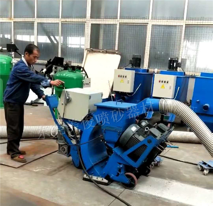 甲板拋丸機